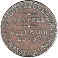 1 Penny - Hobday and Jobberns Christchurch