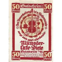 50 Pfennig Münster Cafe Diele