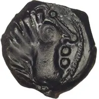 Bronze with bird and vase INS Class VIII