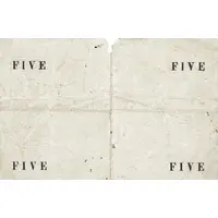 5 Marks Australian occupation, treasury note