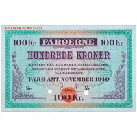 100 Kroner Second emergency issue