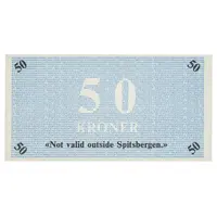 50 Kroner Great Norwegian Spitsbergen Coal Company