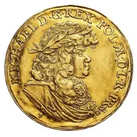 Medal koronacyjny - Michał Korybut Wiśniowiecki