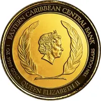 10 Dollars - Elizabeth II Mountain Chicken