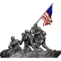 10 Cedis US Marine Corps War Memorial