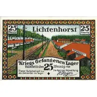 25 Pfennig Kriegs Gefangenen Lager