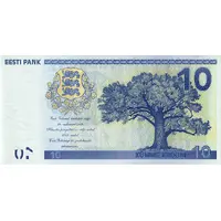 10 Krooni 90th Anniversary