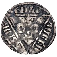 1/2 Penny - Edward I Second coinage, Class I, Waterford