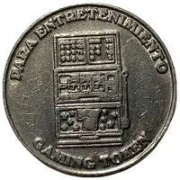 Jeton - Casino colon- quito, Gaming token