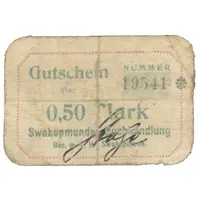 0,50 Mark South West Africa