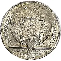 Medal 'Sechzehnerpfennig' - Äusserer Stand