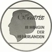 25 Florin - Beatrix Sea turtles