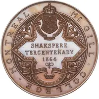 Award - Victoria Shakespere Medal, bronze