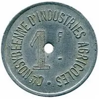 1 Franc Cie NOSYBEENNE D'INDUSTRIES AGRICOLES