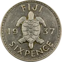6 Pence - George VI