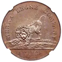 1 Penny Sierra Leone Company/Gold Coast Mule