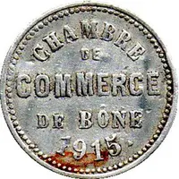 10 Centimes Bône Chamber of Commerce