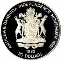 30 Dollars - Elizabeth II Verplanck's Point 1790