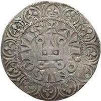 1 Turnose 'Groschen Tournois' - William II