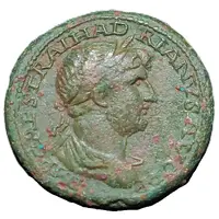 Æ20 - Hadrian COL BER