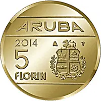 5 Florins - Willem-Alexander 1 Year Anniversary Kingship