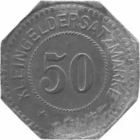 50 Pfennigs - Bautzen Waggonfabrik Busch