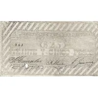 25 Pesos Crédito del Estado de Tamaulipas