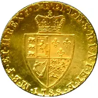 Medal - King George III Spade Guinea 1788 Replica