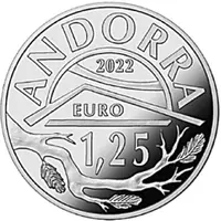 1.25 Euro Red squirrel