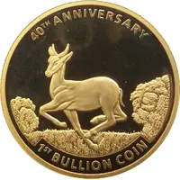 Token - 40th Anniversary of 1st bullion coin