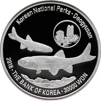 30 000 Won Deogyusan National Park