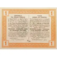 1 Perper Austro-Hungarian Occupation in WWI - Army Administration