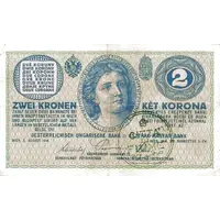 2 Kronen (CF stamp)