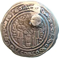 Drachma - Vasu Deva Turko-Hephthalite