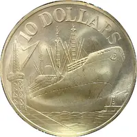 10 Dollars 10th Anniversary of Independence