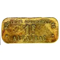 1 Franc - Société Coopérative Altayrac