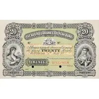 20 Pounds Australian and European Bank