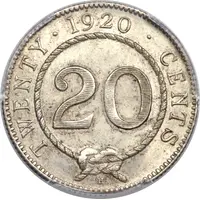 20 Cents - Charles V. Brooke Rajah