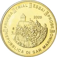 20 Euro Cents Specimen