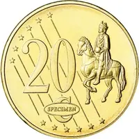 20 Euro Cents Specimen