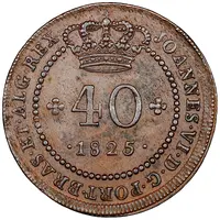 40 Reis - João VI Lisboa mint