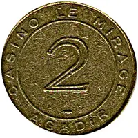 Token - Casino Le Mirage 2