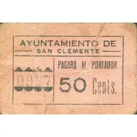 50 Céntimos San Clemente