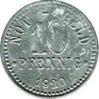 10 Pfennig - Braunschweig Staatsbank