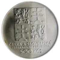 500 Korun Czechoslovak Tennis