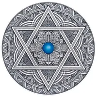 10 Dollars Jewish Mandala Art