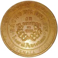 Medal - Union Pact Republic of Central America