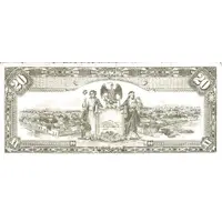 20 Pesos El Estado Libre y Soberano de Sinaloa