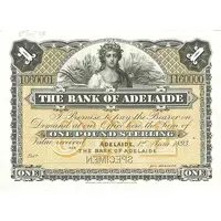 1 Pound Bank of Adelaide