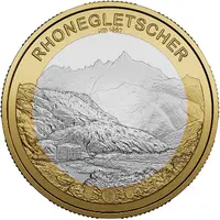 10 Francs Rhone glacier